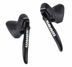 Sram S500 Bremshebel Rennrad Satz Rechts + Links Schwarz