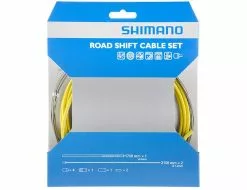 Shimano Road Schaltzug Set SP41 OPTISLICK Beschichtet Gelb