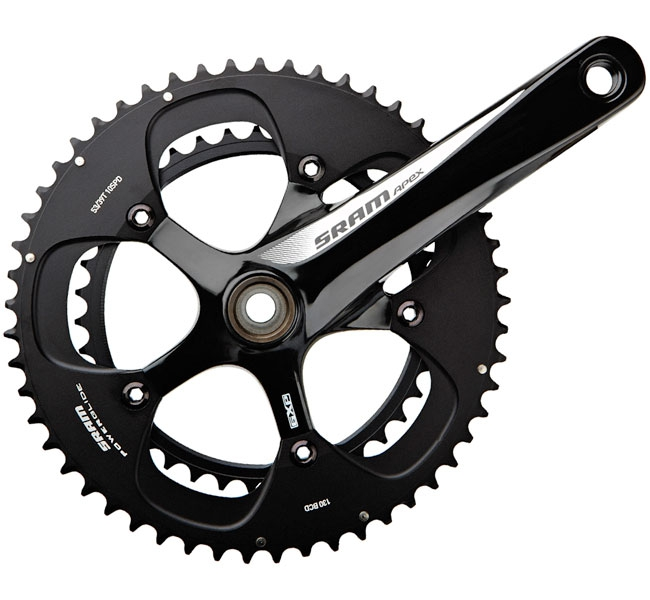 Sram Apex GXP Kurbel Abstufung 50-34 Zaehne 10x2 Fach 175 Mm 1 Sram Apex GXP Kurbel Abstufung 50-34 Zaehne 10x2 Fach 175 Mm