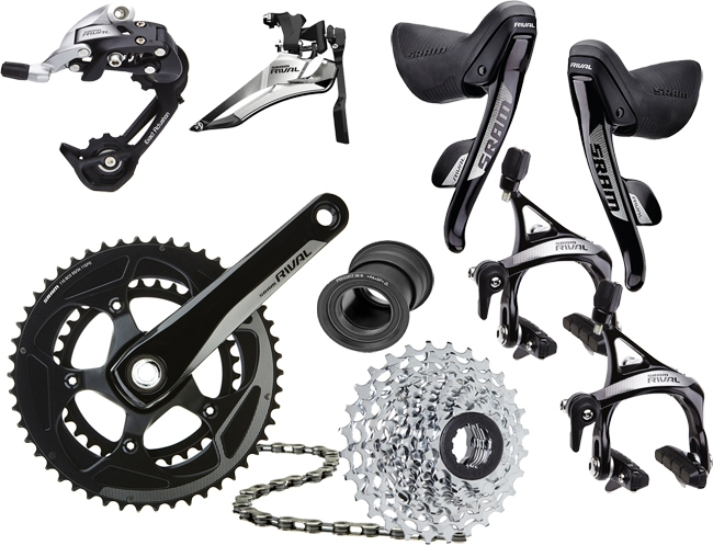 Sram Rival 22 Gruppe BB30 Komplett 1 Sram Rival 22 Gruppe BB30 Komplett