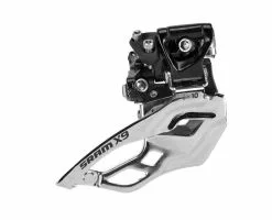 Sram X9 Umwerfer High Clamp Bottom Pull 38,2 Mm 2-10 Fach