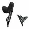 Sram Rival 22 Disc Schaltbremshebel 2 Fach + Flat Mount Bremse 95cm Leitung