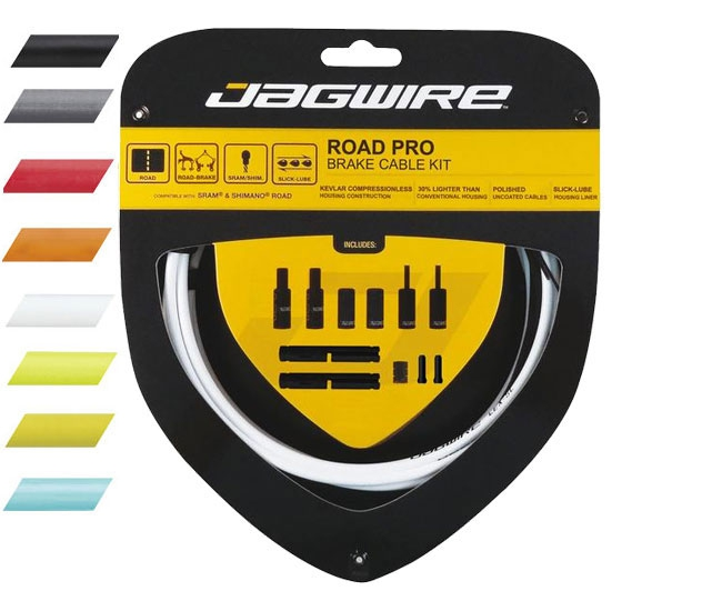 Jagwire Road Pro Bremszugset Orange 1 Jagwire Road Pro Bremszugset Orange
