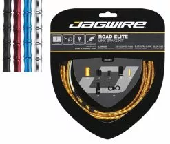 Jagwire Road Elite Link Bremszugset Schwarz