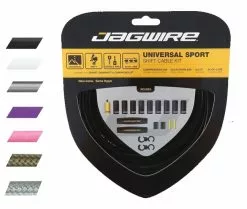 Jagwire Universal Sport Schaltzugset Silber