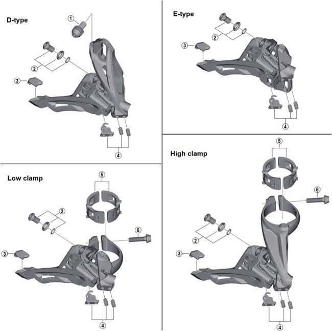 Shimano Deore XT FD-M8000 Umwerfer Ersatzteil | Einstellschraube Mit Gegenplatte Nr 4 1 Shimano Deore XT FD-M8000 Umwerfer Ersatzteil | Einstellschraube Mit Gegenplatte Nr 4
