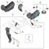 Shimano Di2 Hydraulic ST-R785 Disc - Schaltfederkappe 2 Stk