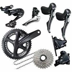 Shimano Ultegra Gruppe R8020 Disc Flat Mount Komplett 11 X 2 Fach