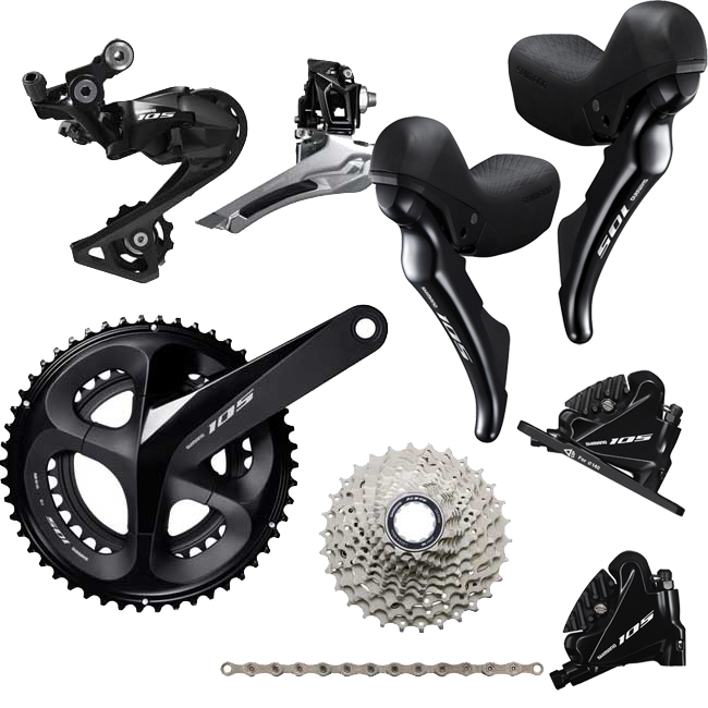 Shimano 105 R7020 Gruppe 11 X 2 Fach Disc Flat Mount R7070 Komplett Schwarz 1 Shimano 105 R7020 Gruppe 11 X 2 Fach Disc Flat Mount R7070 Komplett Schwarz