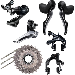 Shimano Dura Ace Umruestkit R9100 Komplett 2 X 11 Fach