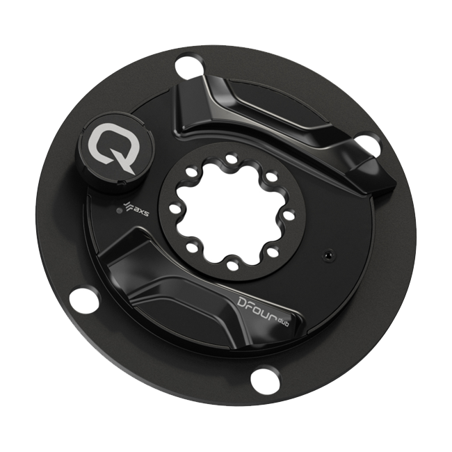 Quarq DFour Carbon Powermeter Kurbelstern 4 Arm DUB 110mm LK Asymetrisch 1 Quarq DFour Carbon Powermeter Kurbelstern 4 Arm DUB 110mm LK Asymetrisch
