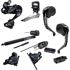Shimano Ultegra Di2 TT Umruestkit R8070/R9180 Disc Flat Mount Komplett 11x2 Fach