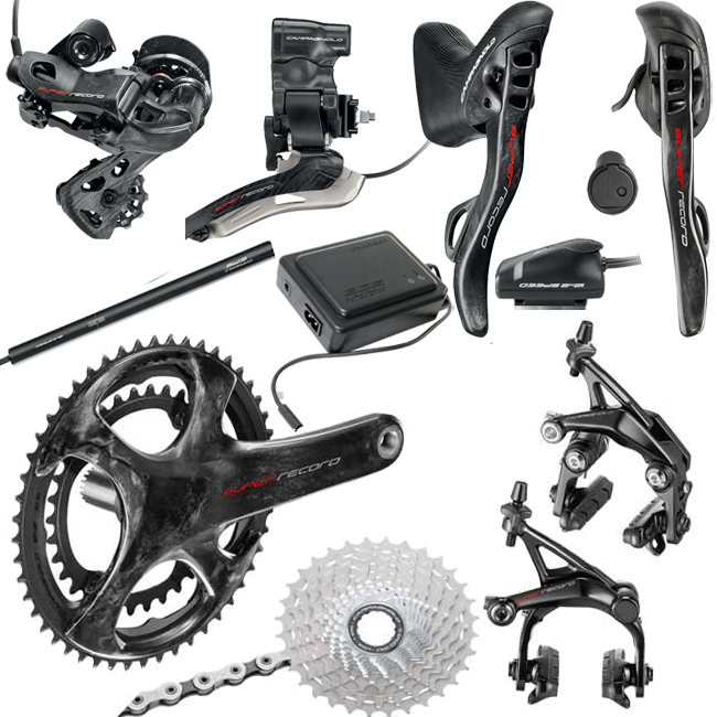 Campagnolo Super Record EPS 12s Gruppe 12x2 Fach Komplett