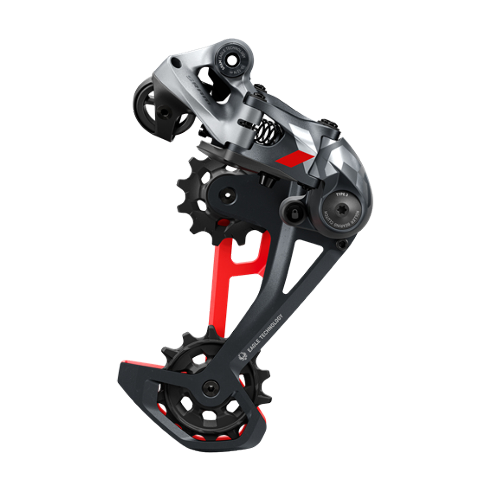Sram X01 Eagle Schaltwerk 12 Fach X-Horizon Type 3 Lunar-red Max 52 Z 1 Sram X01 Eagle Schaltwerk 12 Fach X-Horizon Type 3 Lunar-red Max 52 Z