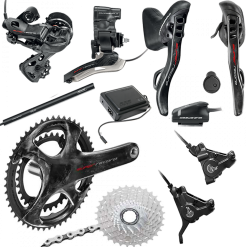 Campagnolo Super Record EPS 12s Gruppe Disc Flat Mount Komplett