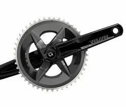 Sram Quarq Rival AXS Powermeter Kurbel DUB 12x2 Fach Abstufung 46-33 Zaehne 175 Mm