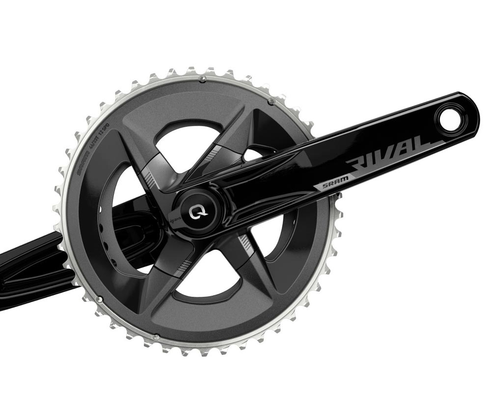 Sram Quarq Rival AXS Powermeter Wide Kurbel DUB 12x2 Fach Abstufung 43-30 Zaehne 172,5 Mm