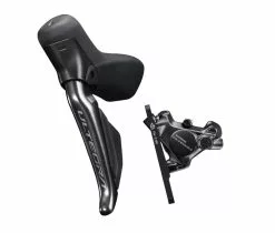 Scheibenbremse Shimano Ultegra DI2 STI Dischebel ST-R8170-L Links 2 Fach + Bremssattel BR-R8170