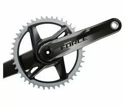 Sram Force AXS Kurbel DUB 1 Fach Direct Mount Kettenblatt 40 Zaehne 167,5 Mm