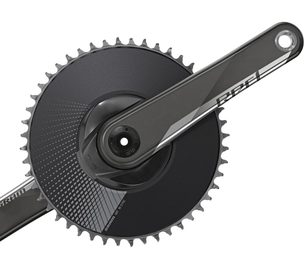 Sram Red 1 AXS Kurbel DUB Aero Kettenblatt 48 Zaehne 165 Mm